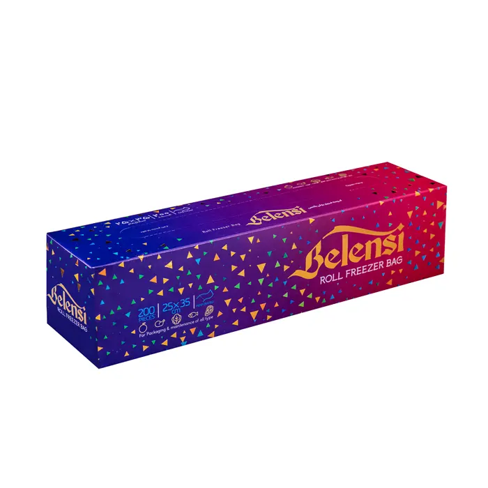 کیسه فریزر رولی جعبه‌ای بلنسی 35*25 - 200 عددی